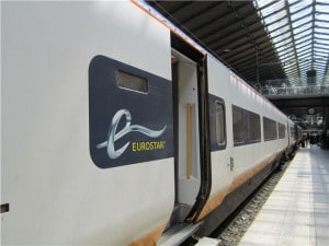 Eurostar Train - The Chunnel - London to Paris