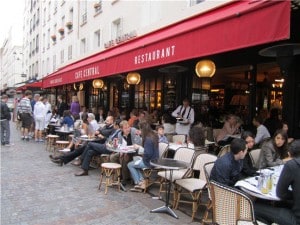 Paris - Cafe Central on Rue Cler